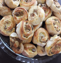 فرفره قارچ و پنیر