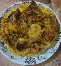 مقلوبه مرغ
