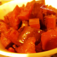 ترشی بادمجان و لبو