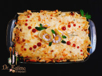 لازانیای ماکارونی وپنیر