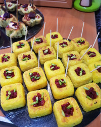 ته چین انگشتی داخل قالب ساوارین