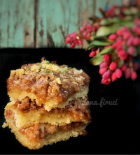 اسلایس شیر عسلی و گردو