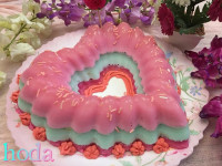 دسر ژله بستنی