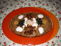 کشک بادمجون . تقدیم به نگاه مهربون شما .