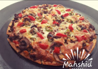 پیتزاا قارچ گوشت