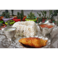 چلو گوشت بوقلمون