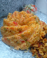 اینم نهار ما کته گوجه