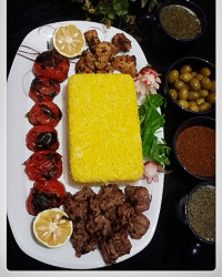 کباب گوشت وکباب بوقلمون