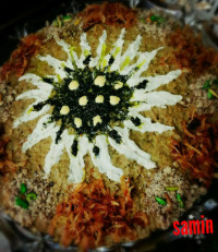 آش سبزی شیرازی
