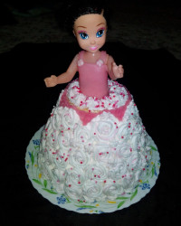 کیک پرتقالی پوک