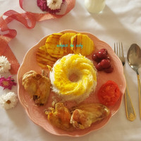 بال مرغ سرخ شده