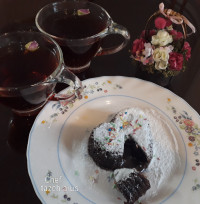 چاکلت لاوا کیک