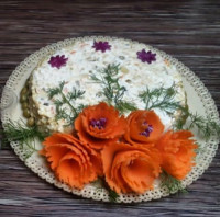 سالادالویه خوشمزه من برای دخترکوچولوم