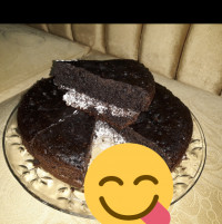 اینم کیک ساده ی من