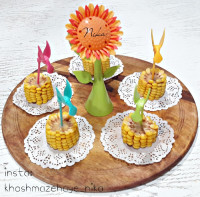 ترشی ذرت (ترشی شیربلال)