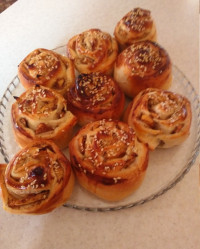 نان سیب دارچین
