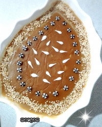 محلبی با شیره انگور