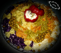 پاستای سبزیجات