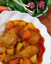 تاس کباب مرغ