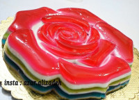 ژله چند رنگ