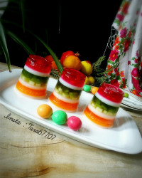 ژله میوه