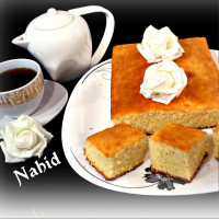 کیک نارگیلی پرتقالی