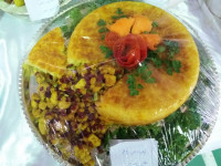 ته چین مرغ واسه جشنواره غذا درستش کردم