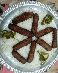 کوبیده داخل فر