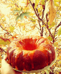 کیک خیس پرتقالی