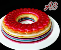 ❤️یه دلبر خوشگل و ملوس ژله رنگین کمان