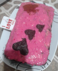 کیک به مناسبت سالگرد ازدواجمون برای مهمونای گلم