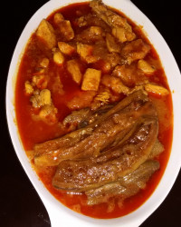 مسمای مرغ و بادمجان