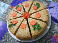 دوباره کیک هویج خوشمزه