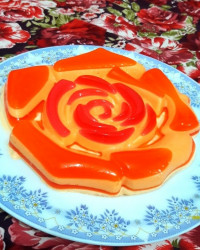 ژله بستنی پرتقالی