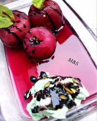 دسر سیب ژله ای