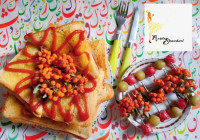 اسنک گوشت و قارچ