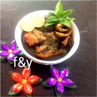 خورش ریحان وکیک عصرانه