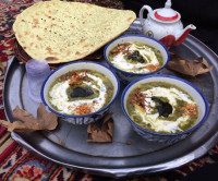 آش رشته در طبیعت