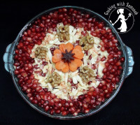 سالاد کلم و انار