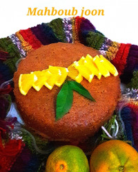 کیک خیس پرتقالی