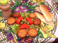 فلافل لبنانی ،شام ساده ما