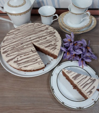 چیز کیک موکا