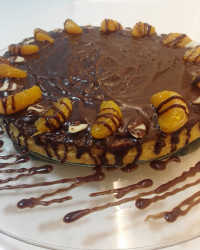 کیک شکلاتی باسس شکلات مخصوص خودم