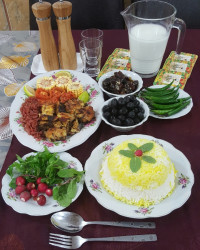 جوجه کباب تابه ایی