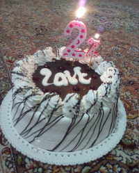 اینم کیک تولدم