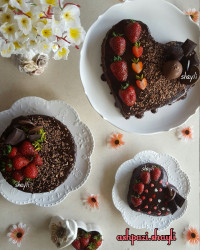 کیک شکلاتی ساده