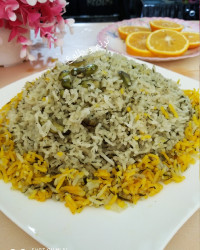 باقالی پلو با ماهیچه گوسفندی