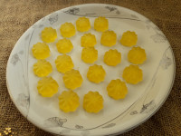 پاستیل میوه ای بدون رنگ و اسانس