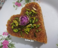 حلوای شیره انگور گوهر پز