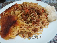 ماکارونی با سویا